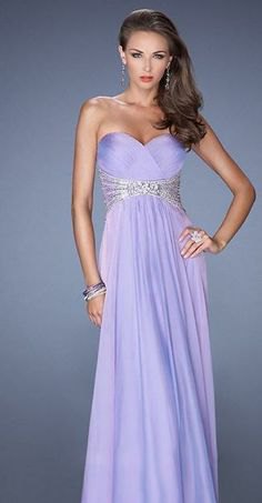 lavender silk and tulle maxi ball gown with sequin details