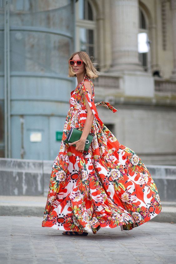 floral cold shoulder dress italian style 