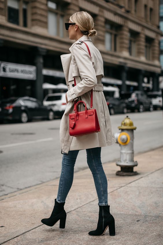 trench rock red bag