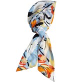 EUGENIA KIM Silk Floral Print Headscarf - Calypso St. Barth
