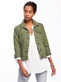 Green Denim Jacket Outfit Ideas for Women – kadininmodasi.org