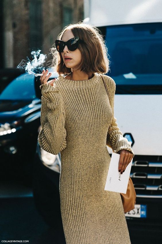 gold cocktail dress knitted