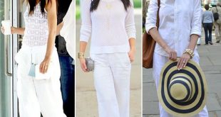 How To Wear White Linen Pants | White linen pants, White linen .