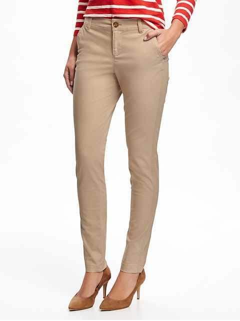 Most Comfortable Womens Khaki Pants | Khaki pants women, Skinny .