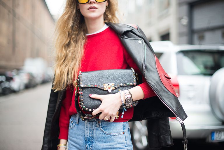 28 Easy, Chic Ways to Wear Jeans and a Leather Jack