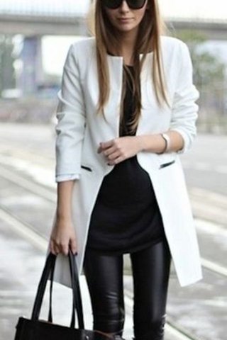 Ideas to Wear Black and White Outfi