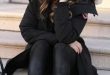 All black winter style | Winter outfits, Winter fashion, Parka outf