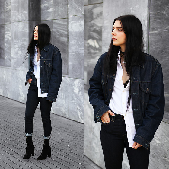 Outfit Ideas: Denim Jacket Outfit Ideas For Ladi