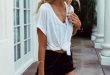 Summer tee style: Inspiration for her | Fashion, Summer outfits .