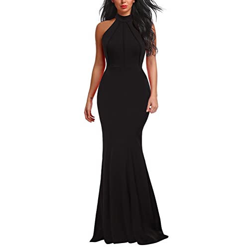 Black Formal Gowns and Evening Dresses Floor Length: Amazon.c