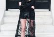 Black Lace Kimono: 12 Styilish and Beautiful Outfit Ideas - FMag.c