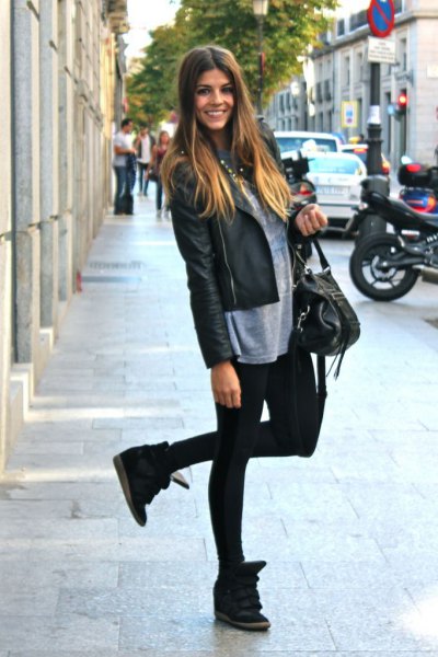 Black Platform Sneakers Outfit Ideas for
Ladies