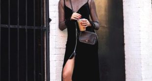 black-velvet-dress-outfit-new-years-outfit-ideas-min | Ecemel
