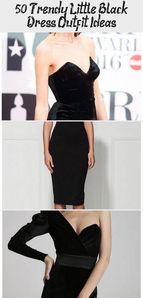 50+ Trendy Little Black Dress Outfit Ideas | Black dress outfits .