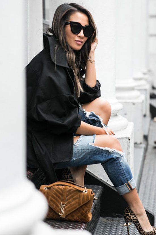 The Best Outfit Ideas Of The Week | Anorak jacket, Boyfriend jeans .