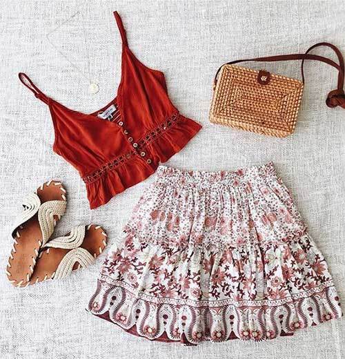 Latest Boho Inspired Outfit Ideas You can Try This Summer - Outfit .