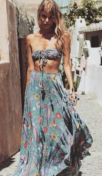 Boho looks, festival outfit ideas, what to wear on vacation | Boho .