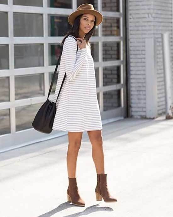 20+ Brown Boots Outfit Ideas to Look Fancy in Autumn - Outfit Styl