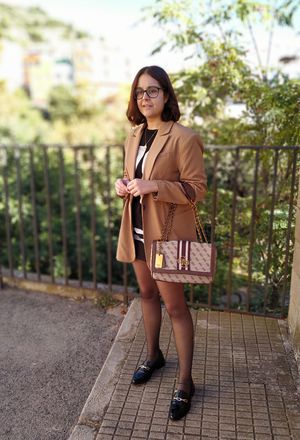 Outfit with brown blazers | Brown blazers, Brown blazers outfit .