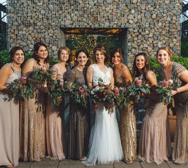 Mismatched Winter Bridesmaid Dresses That Inspire | Winter .
