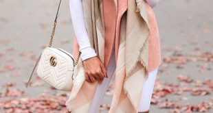 winter #outfits white long sleeve top and brown jeans outfit .