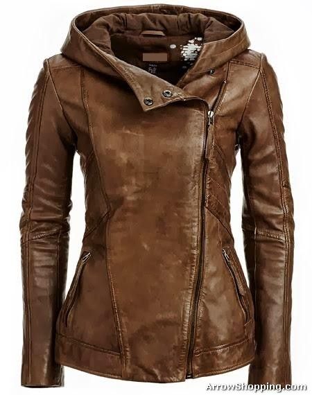 Brown women leather jacket | helmet | Leather jackets women .
