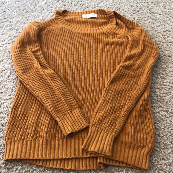 Pink Rose Sweaters | Burnt Orange Sweater | Poshma