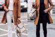31 Ways How To Wear Camel Coats For Women 2020 - LadyFashioniser.c