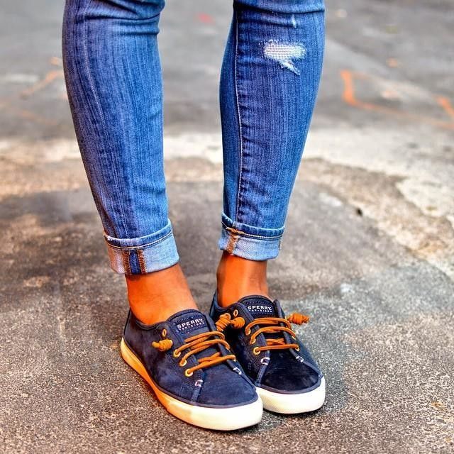 Women's Seacoast Washed Canvas Sneaker - Sneakers | Sperry Top .