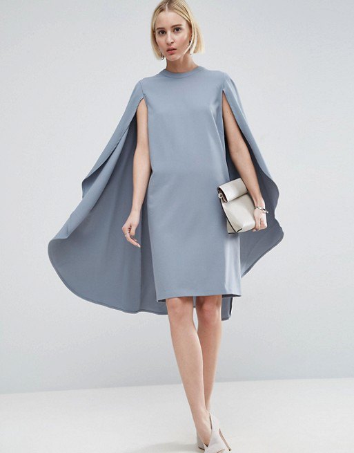 How to Style Cape Dress: 15 Amazing Outfit Ideas - FMag.c