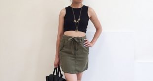 How to Wear Cargo Skirt: Best 15 Casual Outfit Ideas for Ladies .