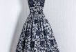 Cocktail Dress, Mam'selle-Betty Carol: 1950's, botanical lace .