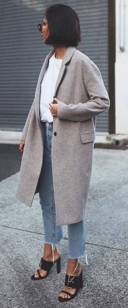 35 Best Jackets and Coats Ideas for This Year | Jeans with heels .