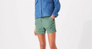 15 Amazing Chino Shorts Outfit Ideas for Women - FMag.c