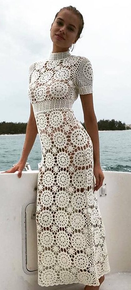 63+ Cute and Stylish Crochet Dresses Pattern Ideas For Summer .