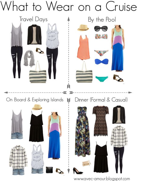 What to Wear on a Cruise! | Cruise attire, Cruise outfits bahamas .