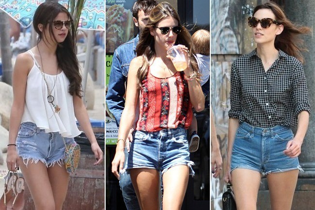Who Wore the Cutest Cut-Off Shorts Outfit: Selena, Alessandra, or .