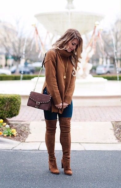 Sweater: herestheskinny blogger jeans shoes bag jewels make-up .