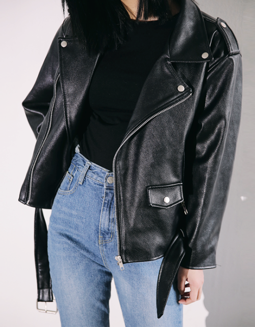 pinterest: @kittymachine | Fashion, Leather jacket outfits, Autumn .