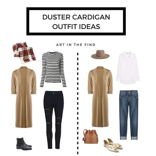 How to Wear a Duster Cardigan | Sweater, jeans outfit, Cardigan .