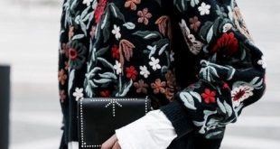 15 Attractive Embroidered Sweater Outfit Ideas for Women - FMag.c