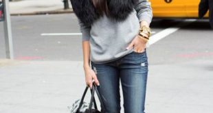 15 Fall Outfit Ideas With Faux Fur Stoles | Fashion, Style, Autumn .