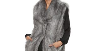 Women's Jennifer Lopez Faux-Fur Ve