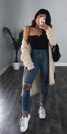 1202 Best Cute Jean outfits images in 2020 | Outfits, Cute outfits .