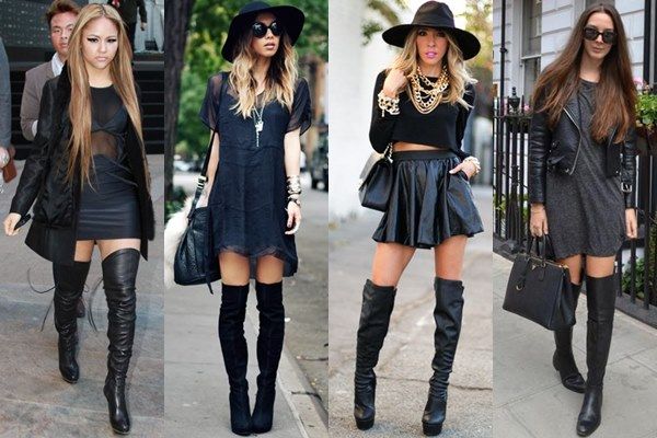 How to Wear Boots in Various Styles and Heights (Thigh-high Boots .