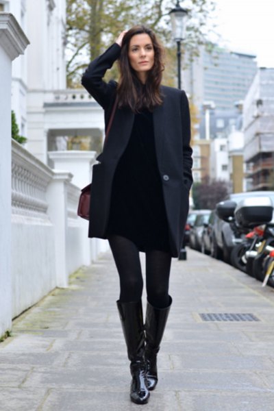 How to Style Flat Knee High Boots: Best 13 Super Chic Outfit Ideas .