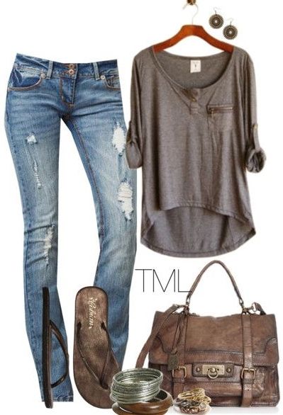 Still flip flop weather! | Nice outfit ideas. | Fashion, Outfits .