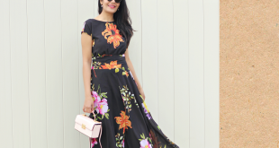 Style-Delights: Spring Outfit Idea : Floral Maxi Dress