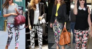 Floral Trousers Outfit Ideas - Outfit Ideas