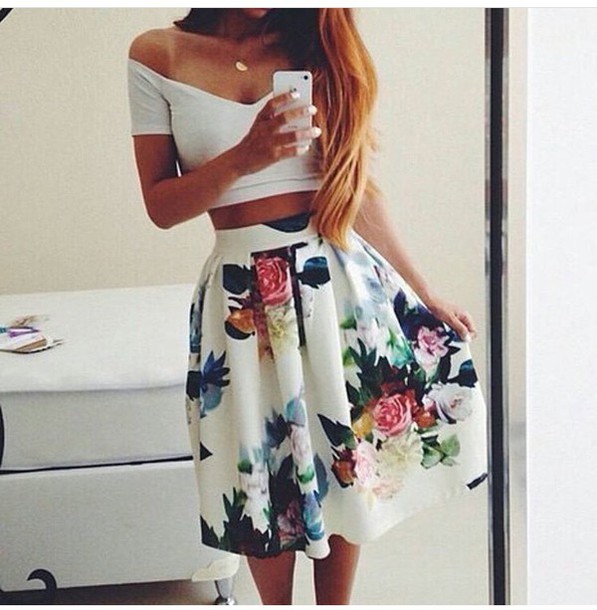 skirt, outfit, outfit idea, summer outfits, cute outfits, spring .